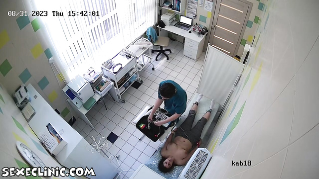 Porn - male doctor examines female ebony patients