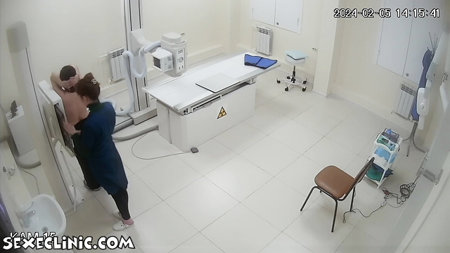 X-Ray nurse handjob exam medical fetish porn (2024-02-05)