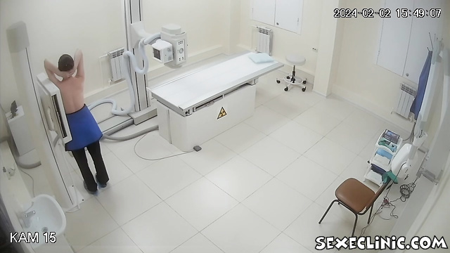 X-Ray adult medical fetish nurse exam gloves porn (2024-02-02)
