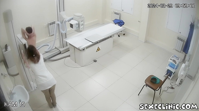 X-ray doctor and patient porn