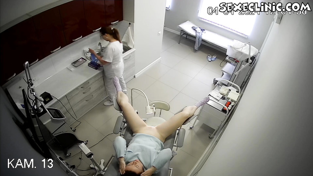 Russian gyno appointment pelvic exam