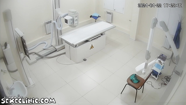 The X-ray doctor smells my stinky feet porn