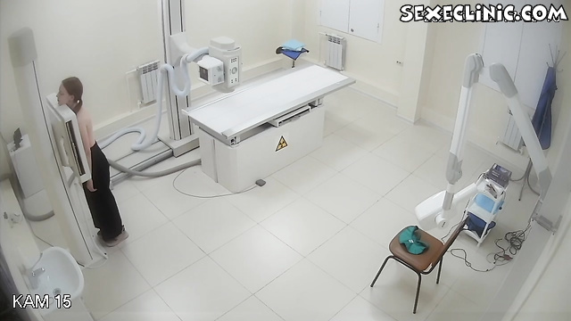 The X-ray doctor smells my stinky feet porn