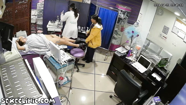 Real exam medical gyno and ultrasound